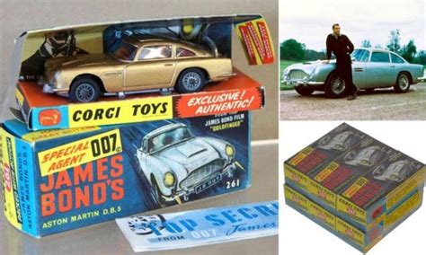 James Bond Corgi Toy Cars Found In Original Packaging After 50 Years