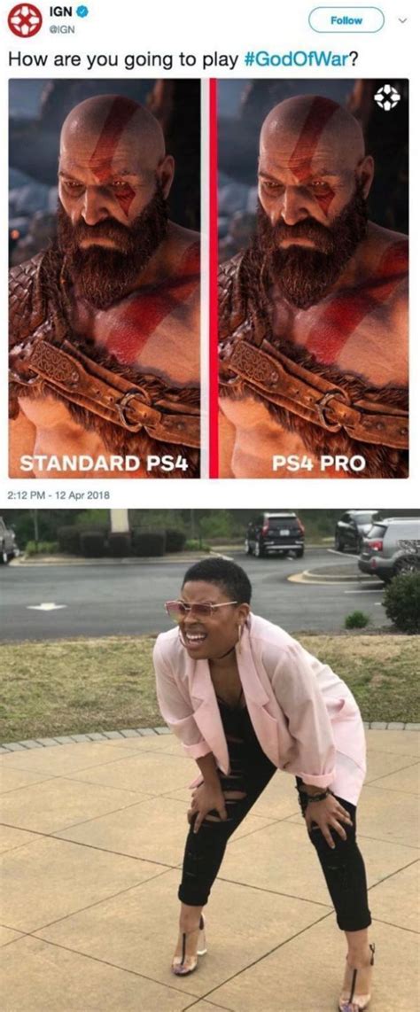 Me Telling The Benefit Between A Regular Ps4 And Ps4 Pro Funny