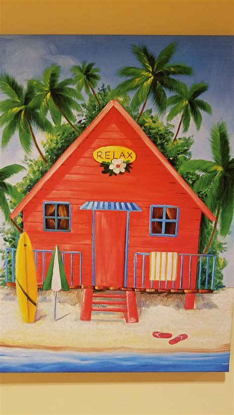 Pin By Sue Rule On Beach Paintings Beach Painting Painting House Styles