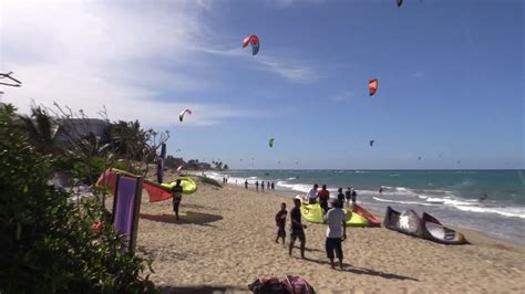 Kite Boarding Lessons At Beautiful Cabarete Beach Dominican Republic