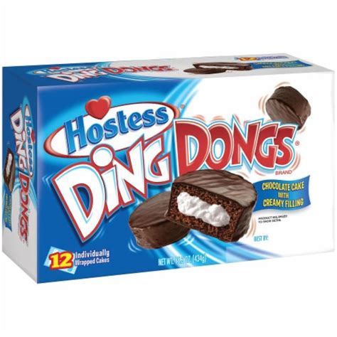 Hostess® Ding Dongs® Chocolate Cakes 12 Ct128 Oz Kroger
