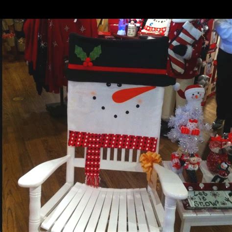 Check out our rocking chair cover selection for the very best in unique or custom, handmade pieces from our furniture shops. Christmas rocking chair cover. So cute ... So easy | I ...