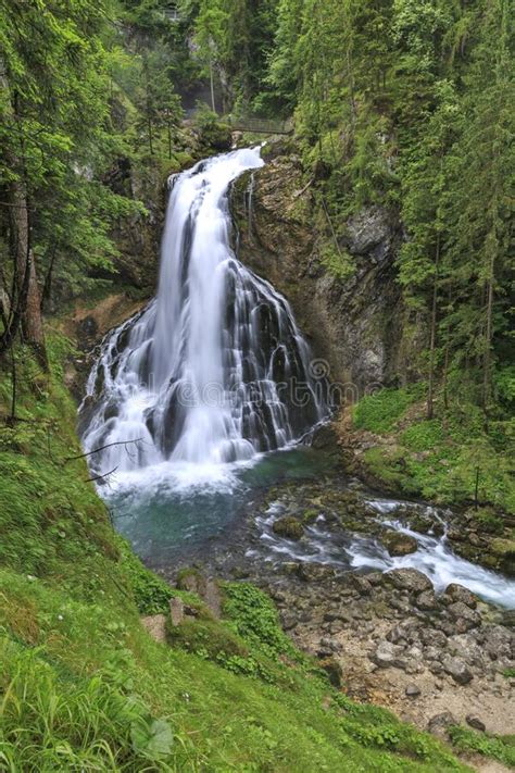 Golling Waterfall Near Golling In Salzburg County Stock Image Image
