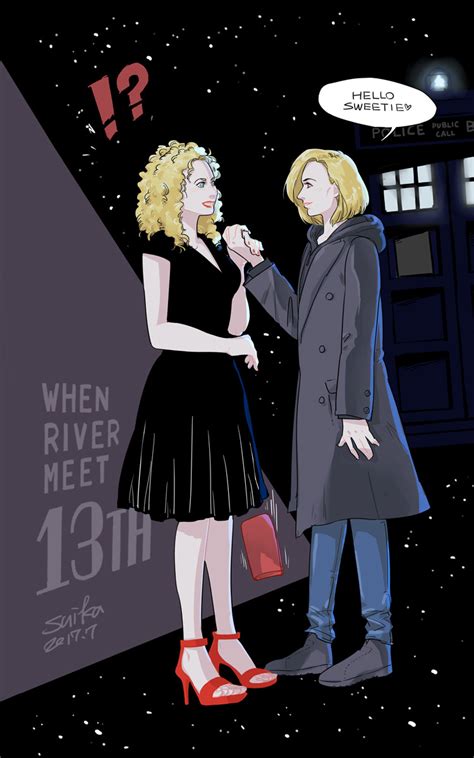 A Little Doodle — When River Song Meet 13th Doctor