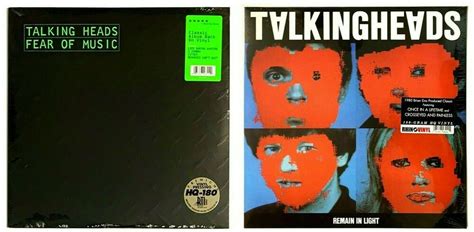 Talking Heads Fear Of Music Remain In Light New Lp Vinyl Record