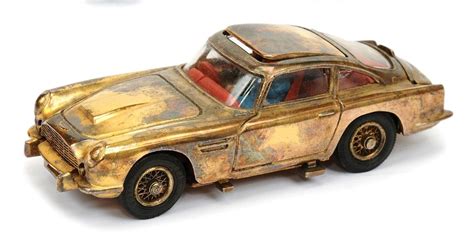 Rare Gold Plated James Bond Toy Car Expected To Fetch Over £2k At
