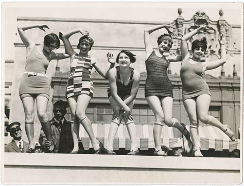 Swimsuit Competition 1920s 1920s Swimsuit Ladies Dancing Flapper Girl