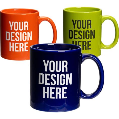 Marketing Traditional Ceramic Coffee Mugs 11 Oz Colors Coffee Mugs