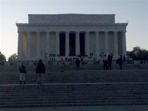 Lincoln Memorial Such A Moving View From The Top Of The Steps
