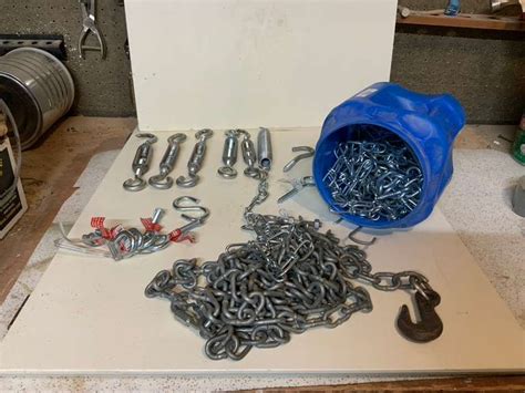 Delete this card as my saved card number. Can of chains, Turn Buckles and Fastener Devices - Estate ...