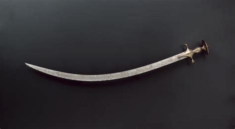 bonhams a koftgari work hilted steel sword tulwar india 18th 19th century