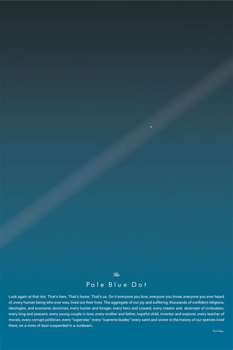 Carl Sagan The Pale Blue Dot Print Poster Print Etsy In 2021 Pale
