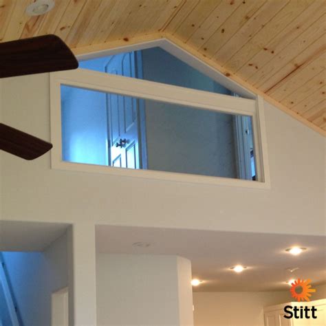 This Tempered Glass Loft Railing Provides An Open Airy Feel Upstairs