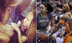 Wnba Players Brittney Griner And Glory Johnson Engaged Daily Mail Online