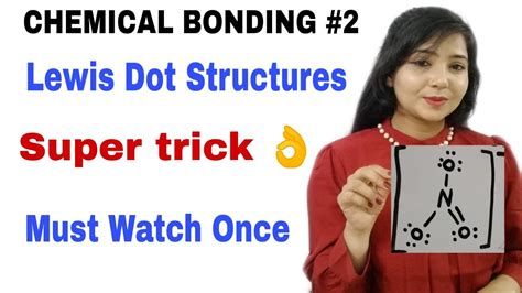 Part 2super Trick How To Draw Lewis Dot Structures Chemical