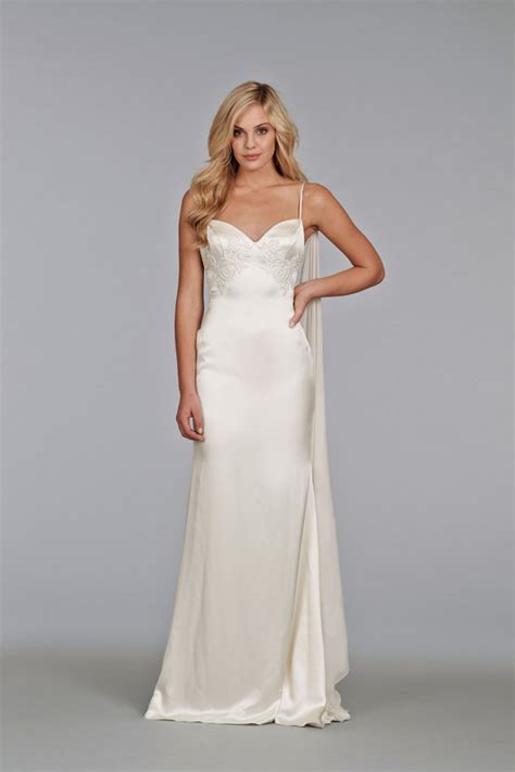 Ivory Silk Wedding Dress