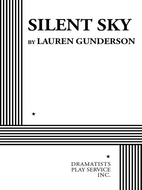 Silent Sky By Lauren Gunderson Pdf Copyright Astronomy