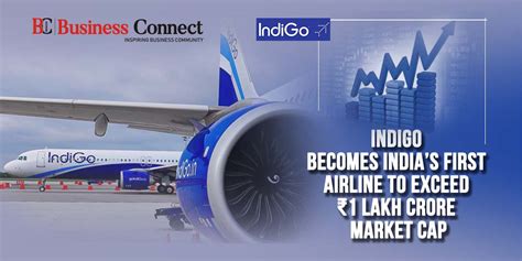 Indigo Becomes 1st Airline To Exceed ₹1 Lakh Cr Market Cap