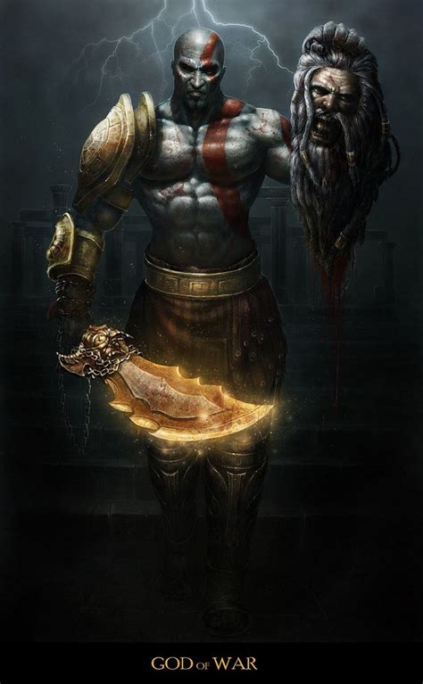 An Epic Gallery Of God Of War Fan Art God Of War Series Kratos God