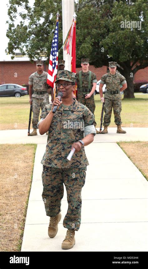 Sgt Maj Stephanie K Murphy Outgoing Sergeant Major Marine Corps