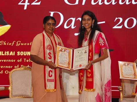 Hyderabad St Francis College For Women Holds 42nd Graduation Day
