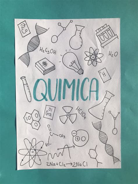 Cuaderno De Quimica Marcado Capas Para Caderno Tumblr Capas De