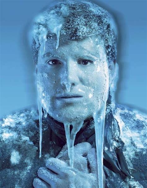 Create Meme The Man Begins To Freeze Frozen Man Meme Cold