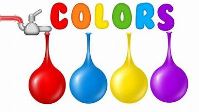Water Balloons Children Colours Colors Learn