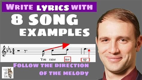Now, this doesn't mean all the lines in your song. How to Write lyrics for a song - use the melody - YouTube