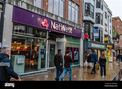 Natwest Branch On Busy Street Hi Res Stock Photography And Images Alamy