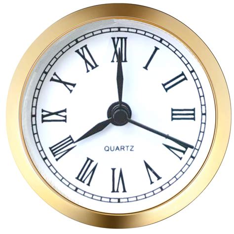 Buy Mini Clock Insert 24 Inch 61 Mm Round Quartz Clock Fit Up