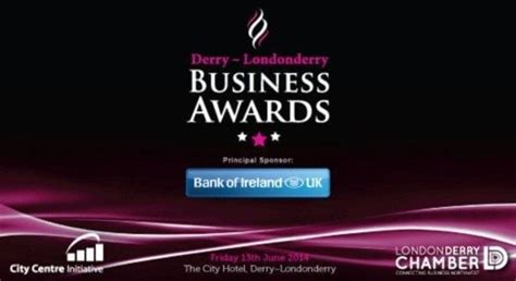 Londonderry Chamber Of Commerce Launches Business Awards · Businessfirst