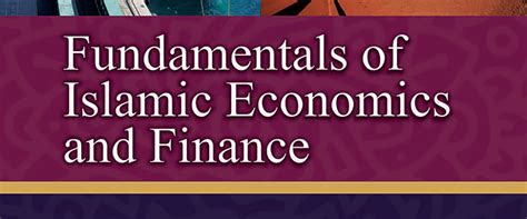 Fundamentals Of Islamic Economics And Finance Institute Of Policy Studies