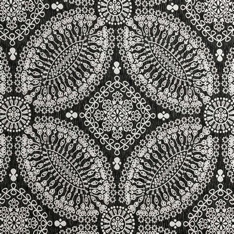 Bw1007 Fabric Blackwhite By Clarke And Clarke F087901