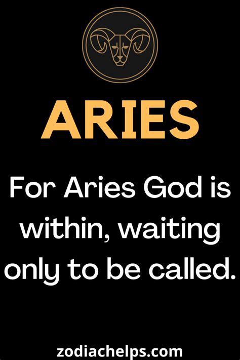 Aries Quotes To Understand Better This Zodiac Sign In 2021 Aries