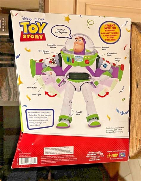 Disney Toy Story 20th Anniversary Buzz Lightyear Talking Action Figure