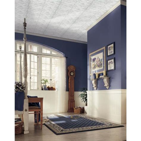 Customers can choose ceiling tiles that complement the décor of their home the beauty of our ceiling tiles, 24 x 48 or any other size, is that they look like they cost a fortune! Armstrong Ceilings (Common: 48-in x 24-in; Actual: 48.5-in ...