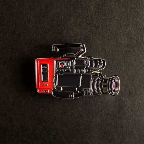 80s Vhs Camera Enamel Pin Flashback To The 1980s With This Etsy