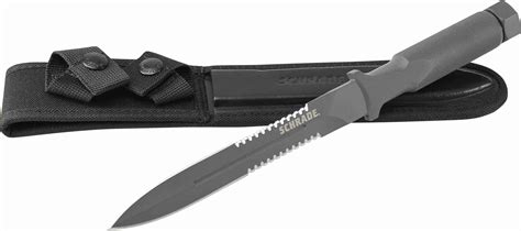 Schf41 Schrade One Piece Drop Forged Dual Partially Serrated Double