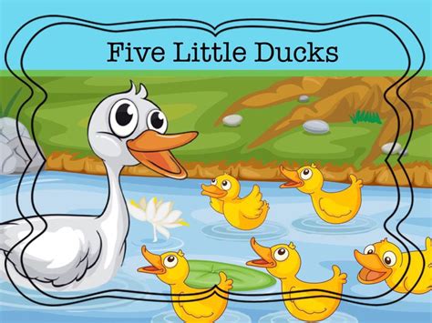 Five Little Ducks Free Games Online For Kids In Nursery By Cici Lampe