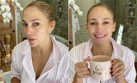 jennifer lopez s morning skin care routine is just four steps long glamour