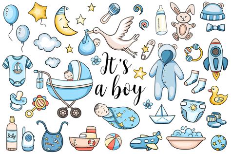 Baby Boy Design Kit By Artspace TheHungryJPEG