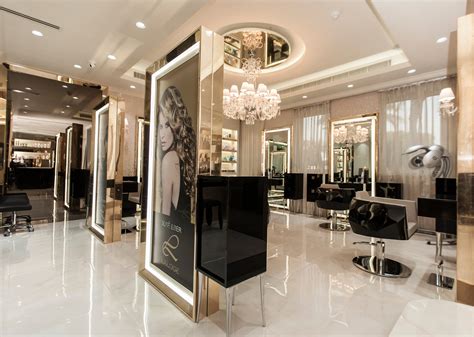 See Inside The New José Eber Salon In Dubai Before Anyone Else Diseño De Salón De Belleza