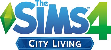 The Sims 4 City Living Official Box Art Logo And Renders English
