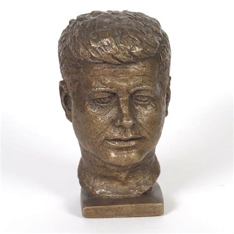 John F Kennedy Bust Sculpture Statue Jfk President Austin Production