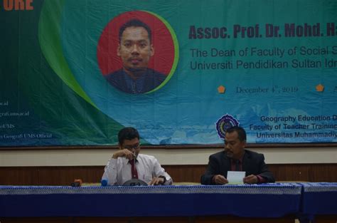 Dekan Fakulti Sains Kemanusiaan Universiti Pendidikan Sultan Idris