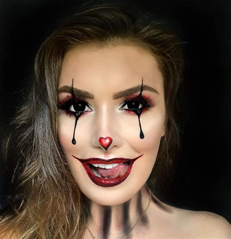 Best Creepy Clown Makeup Ideas For Halloween Costume Fashionterest