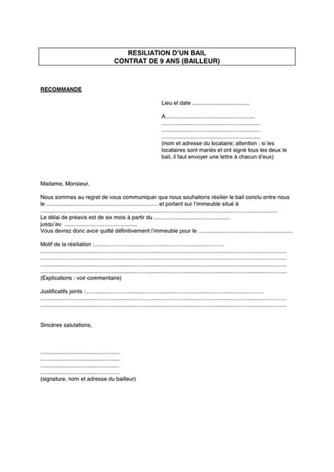 Maybe you would like to learn more about one of these? Résiliation du bail - téléchargement gratuit documents PDF ...