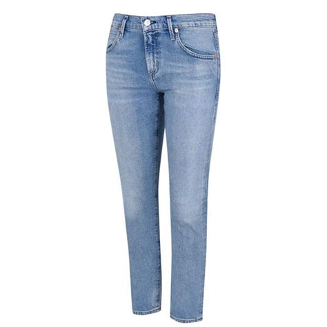 Citizens Of Humanity Elsa Slim Jeans Women Straight Jeans Flannels