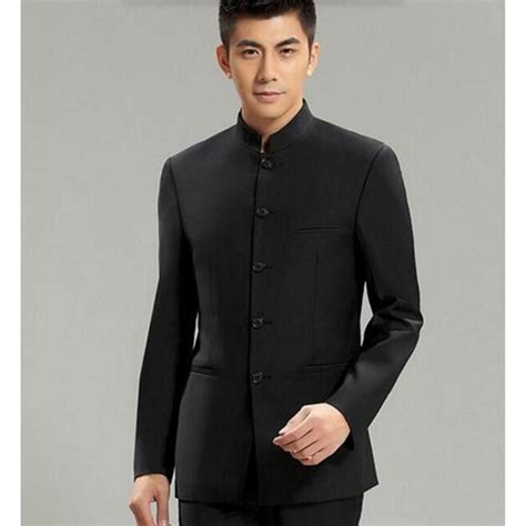 Shop mens suit jackets on amazon.com. 2019 Wholesale Chinese Collar Suit Jacket For Men New ...